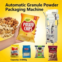 Machine d'Emballage Multifonctionnelle pour Chips (Plantain, Banane, Pomme de Terre), Snacks et Granulés sous Sac Plastique avec Azote