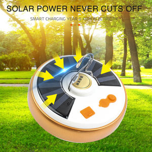 Lanterne de camping portable USB rechargeable Type C, lumière solaire à adsorption magnétique avec affichage de la puissance, à suspendre pour le camping en extérieur et la terrasse - Product Image 5