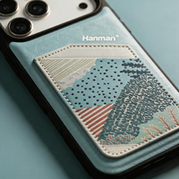 Étui de téléphone en cuir microfibre durable personnalisé en usine pour iPhone 18/17 Pro Max, avec fente pour cartes, antichoc et étanche