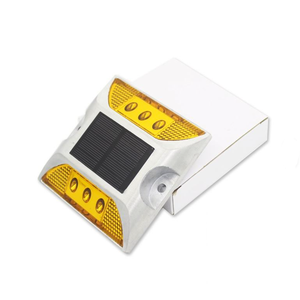 Đèn đường năng lượng mặt trời bằng thép IP68 với đèn báo giao thông từ tính sáng, đèn cảnh báo an toàn đường bộ, đèn strobe an toàn đường bộ năng lượng mặt trời - Product Image 5