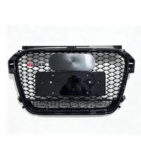 Grille de radiateur avant en nid d'abeille noir brillant, compatible avec A1 8X 2011-2014