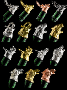 Bouchons de bouteille de vin en métal 3D personnalisés avec logo, en forme d'animaux, pour la conservation <span class=keywords><strong>du</strong></span> vin frais, outil de cuisine et de bar, bouchon d'étanchéité - Product Image 5