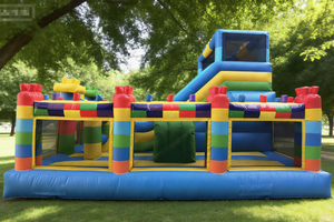 Jouets gonflables de haute qualité en PVC pour aire de jeux pour enfants en plein air, grand toboggan château, trampoline gonflable, nouveau château - Product Image 4