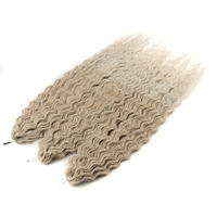 Extensions de cheveux synthétiques FASHION IDOL, vague d'eau, cheveux crochet, 24 pouces, Passion Twist, femmes, cosplay, couleur blonde rose, ARIEL LUXE