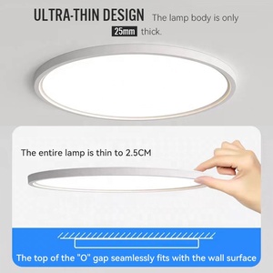 Luminaires plats de haute qualité Downlight 25W lumière de <span class=keywords><strong>maison</strong></span> commerciale moderne intérieur Wifi Tuya Led plafonnier intelligent pour la <span class=keywords><strong>maison</strong></span> - Product Image 3