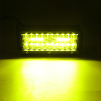Barre de lumière de travail Led 120W de 7 pouces, lumière de conduite de voiture pour camion tout-terrain 4Wd 4X4 Uaz Suv Atv moto rampe 12V 24V Auto Led lama