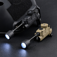 FMA Rattler Stalk Système d'éclairage pour casque Lampe de poche Super Bright Camping Lampes Éclairage tactique avec LED IR TB1454