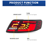 Feux arrière pour Toyota Camry 2007-2011 version USA Aurion Xv40, animation de démarrage DRL, ensemble de feux arrière LED