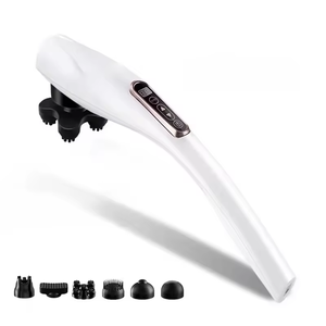 Masajeador Eléctrico Portátil Ergonómico, Masajeador de Mano para Todo el Cuerpo, Espalda, Cuello, Martillo de Masaje Infrarrojo <span class=keywords><strong>Dolphin</strong></span>, Dispositivo Vibrador - Product Image 1