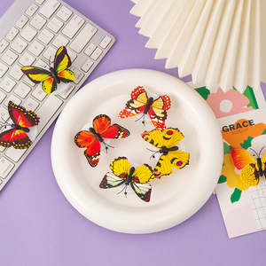Glowing <b>Butterfly</b> Wall Decals Acrylic LED Night <b>Light</b> Home Decoration Multi Piece Package - Product Image 1