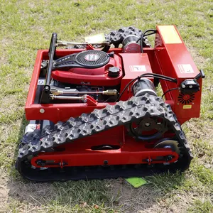 Remote Gasoline Lawn Mower Mini Tractor 196CC Engine