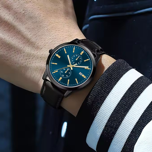 Chất lượng tuyệt vời thể thao Analog của nam giới xem chất lượng tốt Hợp Kim Bánh xe cổ tay thạch anh Đồng hồ - Product Image 5