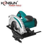 Scie circulaire KONSUN 1300W, outils électriques, 185 mm, scie à découper, scie à bois