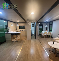 Maison préfabriquée contemporaine personnalisée, extensible, conforme aux normes australiennes, 20 pieds, 30 pieds, 40 pieds, maison complète