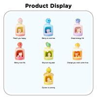 Zoete Wensfles Mini Licht Mystery Blind Box Schattig Dierenfiguurtje Binnenin Kleurrijk Fruitthema Lamp Ornament Decoratie