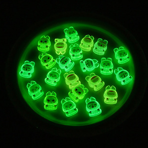 Glow In The Dark Bunny Blind Bag Mini Cute Toy For <b>Childrens</b> Day Gift Plastic Resin <b>Night</b> <b>Light</b> Effect Unisex 5 To 7 Years - Product Image 2