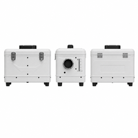 Chauffage diesel tout-en-un 8KW en aluminium avec boîte à outils, 12V 24V 220V, alimentation trois-en-un portable, 4 prises pour camion, camping-car, bateau, garage