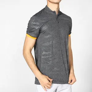 T-shirt pour hommes, nouveau Polo imprimé tactique, col Mandarin, avec impression 3D, modèle gratuit et Design