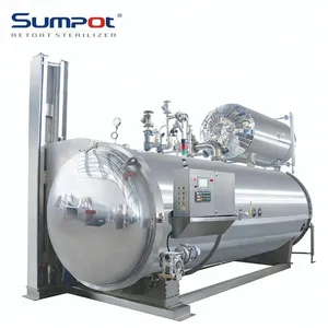 Food Process Equipment Retort Sterilization Machine For Packages