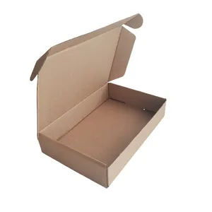 Samples Design Postal Airplane Shipping Folding Corrugated Cardboard Mailer Paper Packaging Box Shoe Packing Box
