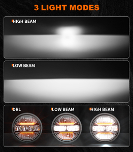 5,75 H4 faros delanteros Led de haz Alto y Bajo proyector de motocicleta de 5,75 pulgadas faro Led para Ford Galaxie 1959-1967 1958-64 <span class=keywords><strong>Impala</strong></span> - Product Image 3