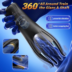 Vibrateur Masturbateur Masculin avec 10 Modes de Vibration et Rotation à 360° °   Machine de stimulation sexuelle enveloppante pour gland et tétons, jouet sexuel pour adultes - Product Image 5