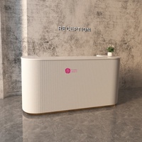 Yicheng Beauty - Bureau d'accueil commercial moderne personnalisable, petit format, grande capacité de rangement, prix abordable
