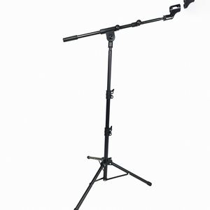 Oem bán buôn có thể điều chỉnh có thể gập lại Kính thiên văn Microphone đứng mới sàn Tripod mic đứng Loa đứng cho nhạc cụ - Product Image 4