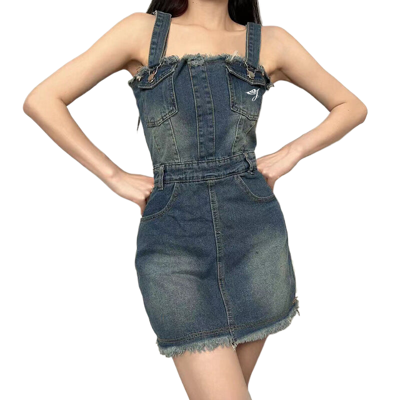 Shop Our SMO Cotton Casual Dresses - Vintage Pinafore Style