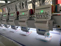 Nouvelle machine à broder informatisée pour usage commercial et domestique, 20-24 têtes, moteur écologique, coupe-fil automatique à changement de couleur