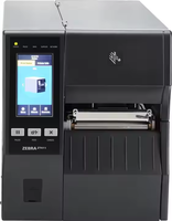 Zebra asli ZT411 300dpi termal industri Printer Transfer 4 inci Label industri Printer Barcode