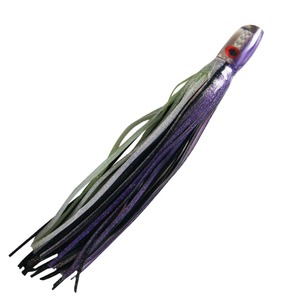 Señuelo de resina con forma de pulpo y calamar, de dos colores, para pesca en el mar, señuelos de fondo, pesca de arrastre en agua salada y pesca embarcada. - Product Image 1