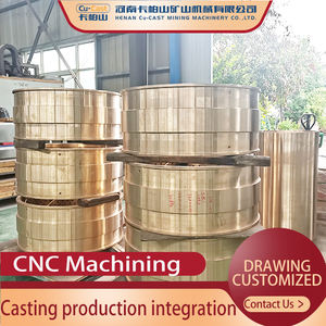 Maquinaria metalúrgica personalizada Trituradora de rodamientos Accesorios de cobre Manga de taladro de aleación de acero para fundición de minería de mineral No estándar - Product Image 5