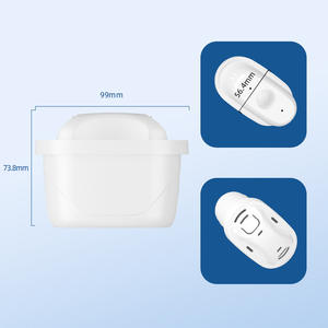 Pureza Water <b>Filter</b> Cartridge 100 GPD Compatible With Maxtra And Brita <b>Kettles</b> Easy Installation 1 Month Capacity - Product Image 3