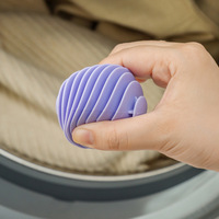 Boules de séchage en plastique pour la maison, boules de lavage en silicone souple, boules de lavage pour vêtements, vente en gros