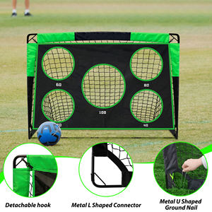 Equipo <span class=keywords><strong>de</strong></span> Entrenamiento <span class=keywords><strong>de</strong></span> Fútbol Portátil para Niños, Superventas, para Deportes al Aire Libre, con Tela <span class=keywords><strong>de</strong></span> Objetivo Digital, Red Especial Transfronteriza - Product Image 3