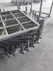 Industrial Stackable Rack Bin Stacking Rack <strong>Collapsible</strong> Post Pallet - Product Image 3