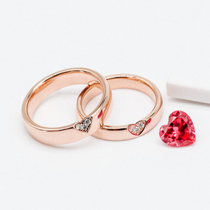 Anillo de compromiso de diamantes cultivados en laboratorio para parejas, joyería fina, bandas para hombres y mujeres, Joyería de diamantes hecha en laboratorio - Product Image 5