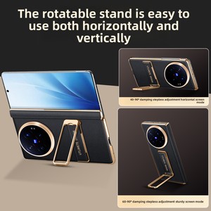เคสโทรศัพท์สำหรับ VIVO XFold6, สายคล้องข้อมือแบบหมุนได้, ป้องกันบานพับ, เคสโทรศัพท์มือถือแบบพับได้บางเฉียบป้องกันการตก - Product Image 3