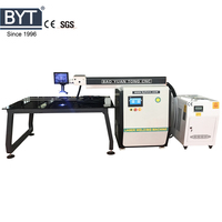 Machine de soudage laser CNC automatique à double chemin optique BHJ-500W avec poignée pour soudeur en acier inoxydable et aluminium