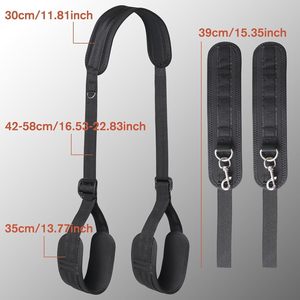 Kit BDSM per Bondage, Set di Cinghie per Letto, Cinghie Regolabili per Gambe, Manette per Giochi di Coppia SM, Giocattolo Sessuale per Donne - Product Image 5