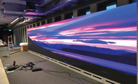 Prix du panneau de mur vidéo LED à pas fixe P1.8 1.8mm 2.5mm, écran d'affichage LED d'intérieur polychrome géant Smd P2.5