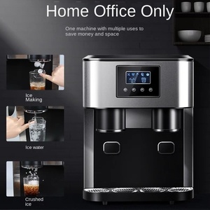 เครื่องทำน้ำแข็งบดอเนกประสงค์เครื่องทำน้ำแข็งที่ใช้ในครัวเรือนแบบ3 in 1สแตนเลสไฟฟ้าสีดำ - Product Image 2