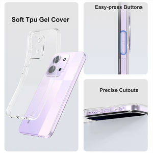 Pour le boîtier Redmi 15C TPU avec des images de marketing gratuites-Options claires et multicolores de 2.0mm de haut, 10 quantité minimale de commande, expédition rapide, usine directe - Product Image 5