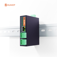 Convertidor de Serie Dual a Ethernet RS485 RS232 Compatible con MQTT Modbus RTU Modbus TCP Industrial IoT HUAIOT E602 con 2 Años de Garantía