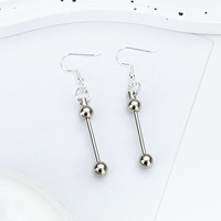 Boucles d'oreilles perlées faites à la main en gros, promotionnelles, à personnaliser, nouvelles boucles d'oreilles DIY pour femmes, cadeau