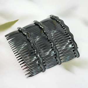 Peine grande negro simple para el cabello, pinza para el cabello para mujer adulta, peine antideslizante para flequillo, pinza para el cabello estilo coreano, venta al por mayor por 1 yuan. - Product Image 4