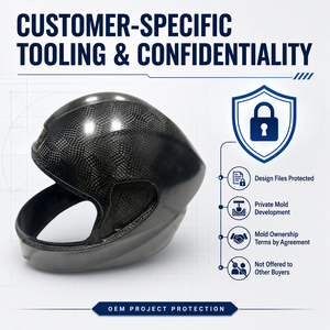 Coque de <span class=keywords><strong>casque</strong></span> de <span class=keywords><strong>moto</strong></span> en fibre de carbone légère et durable, fabrication OEM basée sur un échantillon client ou un <span class=keywords><strong>dessin</strong></span> 2D/3D - Product Image 5