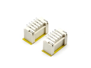 YZTECH B10006-05AB ขั้วต่อพินเฮดเดอร์แบบเวเฟอร์แนวตั้ง SMT ระยะพิทช์ 1.0 มม. 5 ขา สีขาว LCP สำหรับงาน PCBA - Product Image 3