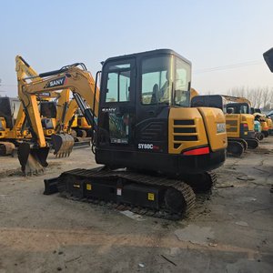 Excavadora Hidráulica SANY SY60 Usada de 6 Toneladas en Buen Estado, Excavadora SANY 60 Usada Disponible - Product Image 2